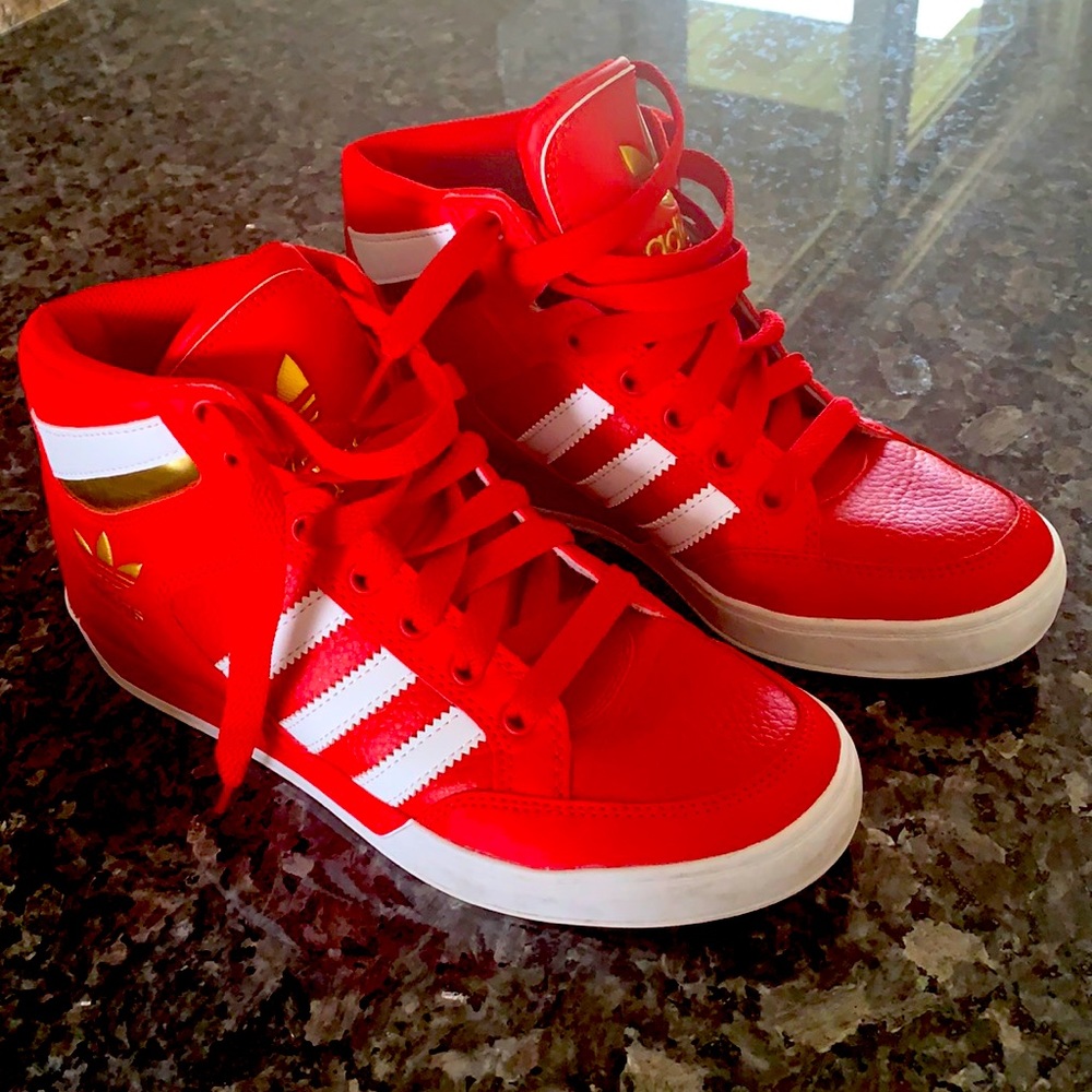 Adidas high top shoes